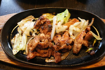 Japanese Food, Keichan, Grilled Chicken - 日本料理 岐阜名物 鶏ちゃん 