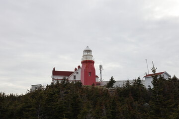 Long Point Lighthouse at Crow Head North Twillingate Island Newfoundland Canada