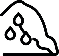 Water is leaking through a damaged roof, emphasizing the need for home repair