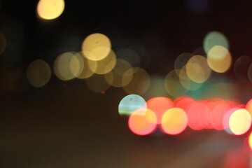 abstract christmas lights