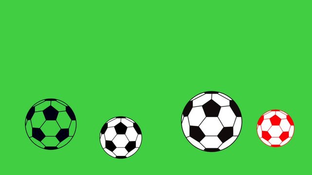 black and white bouncing ball on hair background