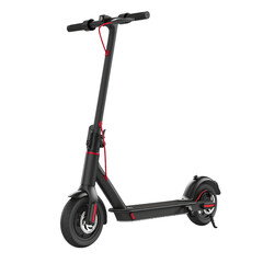 Electric scooter, cut out background, ready to use