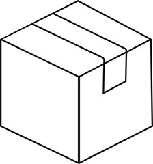 Online Shopping Line Icons Pixel perfect Editable stroke