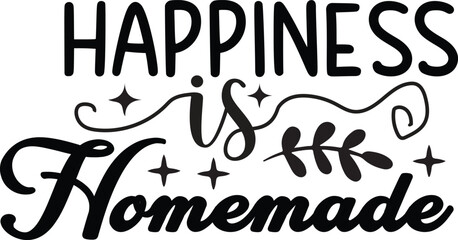 Kitchen SVG Typography Vector Design. Cooking line icon set and banner design, illustration, eps.