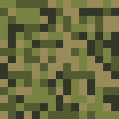pixel glitch seamless pattern