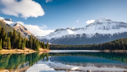 Fototapeta premium lake louise banff national park