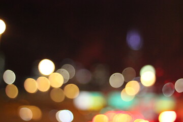 Fototapeta premium christmas lights background