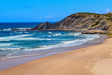 Praia da Amoreira bei Aljezur, Algarve (Portugal)