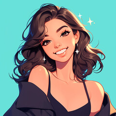 Beautiful girl avatar