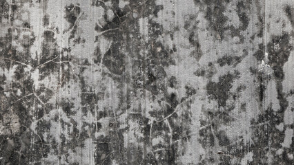 Abstract background. Monochrome texture. The image includes a black and white tone effect. Abstract cement wall shape by weather. Grunge effect wall.