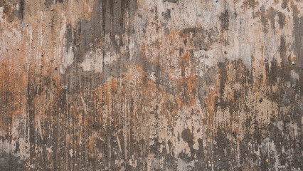 Abstract background. Monochrome texture. The image includes a black and white tone effect. Abstract cement wall shape by weather. Grunge effect wall.