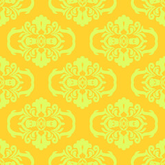 floral Damask Seamless Pattern ethnic Classical luxury royal Vintage, paisley elements ornament victorian seamless texture for wallpapers, textile for wallpapers