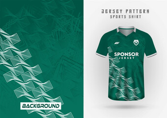 T-shirt sport, background, team jersey, wallpaper, racing, backdrop, cycling, football, game, running, pattern.	