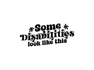 DISABILITY AWARENESS t-shirt design