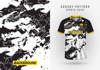T-shirt sport, background, team jersey, wallpaper, racing, backdrop, cycling, football, game, running, pattern.	