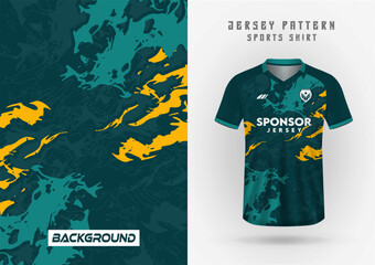 T-shirt sport, background, team jersey, wallpaper, racing, backdrop, cycling, football, game, running, pattern.	