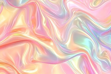 Obraz premium Vector abstract holographic background trendy colorful texture in blush