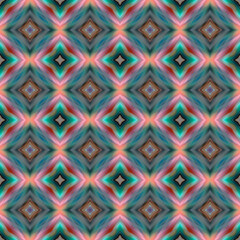 Retro abstract kaleidoscope background. Dynamic colorful pattern.