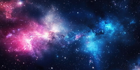 Fototapeta premium Beautiful view of the milky way galaxy