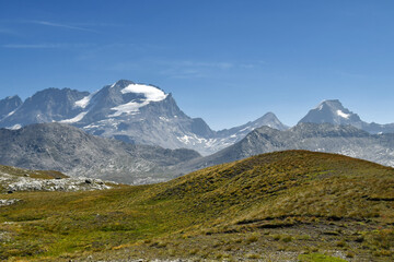 Il Gran Paradiso, visto dai laghi Tre Becchi