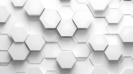 Pentagons, Shapes, 3D White, Abstract Image, Texture, Pattern Background, Wallpaper, Smartphone Cover and Screen, Cell Phone, Computer, Laptop, 9:16 and 16:9 Format