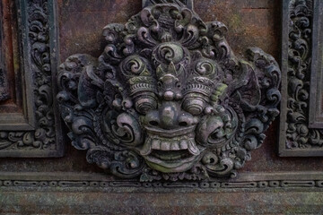 バリ島にあるヒンドゥー教の像