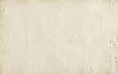 Fototapeta premium Wrinkled Cream Paper Texture Background