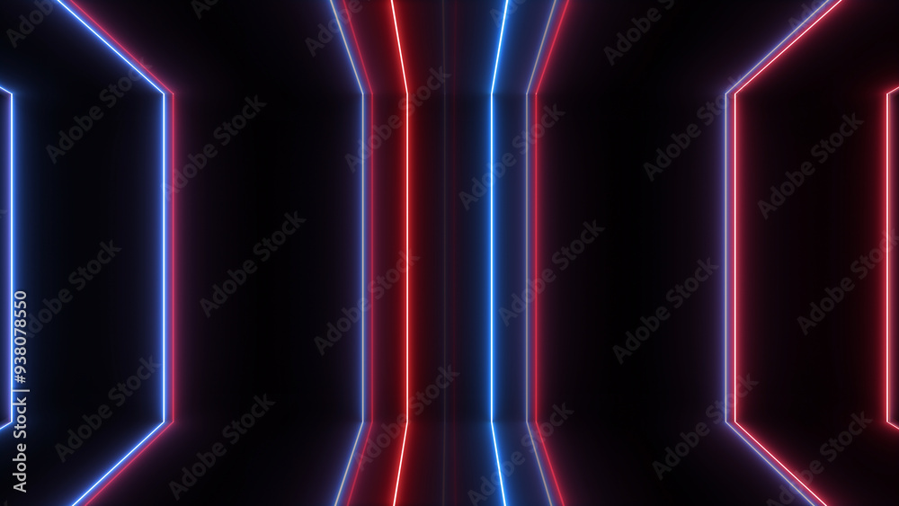 Wall mural vj abstract light event particles concert intro game edm music stage party openers titles led neon t