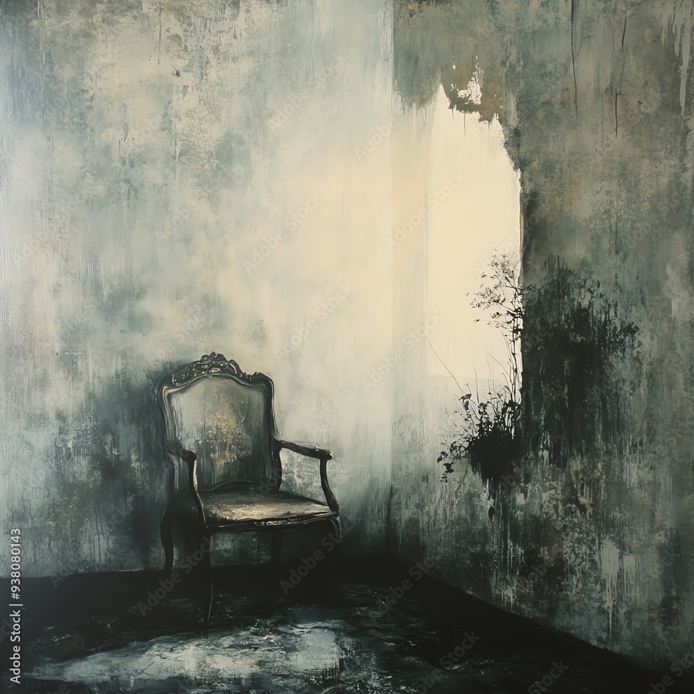 Poster Visual representation of Where do you wait for me featuring a tranquil setting, soft light, and subtle textures that evoke a sense of waiting and longing