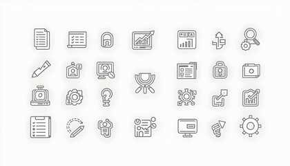 Business and Technology Icons