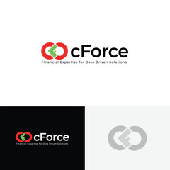 Minimal Innovative Initial CF logo and FC logo. Letter C F FC CF creative elegant Monogram. Premium Business logo icon.