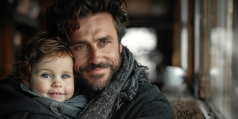 Father and Daughter Portrait