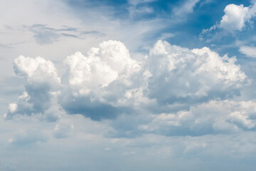 Cumulus clouds