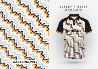 T-shirt sport, background, team jersey, wallpaper, racing, backdrop, cycling, football, game, running, pattern.	