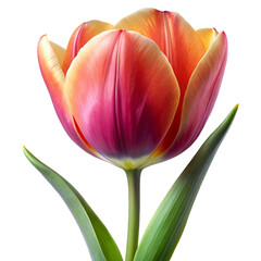 tulip isolated on white