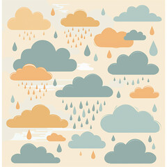 illustration of clouds