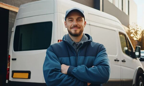 Delivery Driver Portrait
