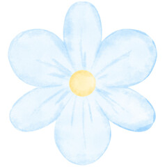 A colorful of blooming flower