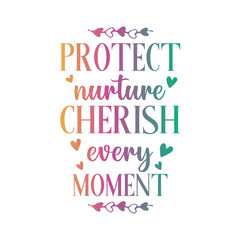 baby Safety month typography t shirt design  . Suitable for t- shirt design, greeting card, poster and banner, 