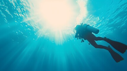 person snorkeling in the ocean