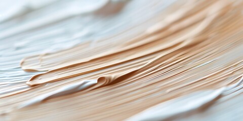 Closeup view of artist's palette with mixed bright paints