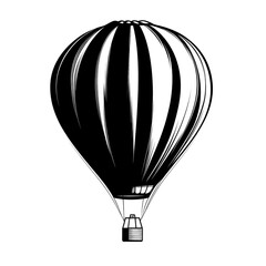 Fototapeta premium Silhouette of a bear sitting on a white background.