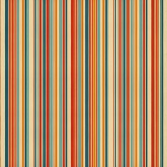 Obraz premium Bold Colors Vintage Stripes Pattern Illustration