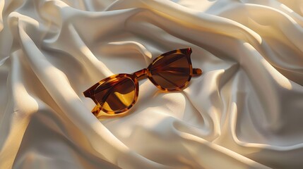Product Photography of Sunglasses on Simple Background