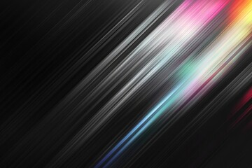 Noisy grey black abstract background. Colorful gradient. Holographic blurred grainy gradient banner background texture , ai