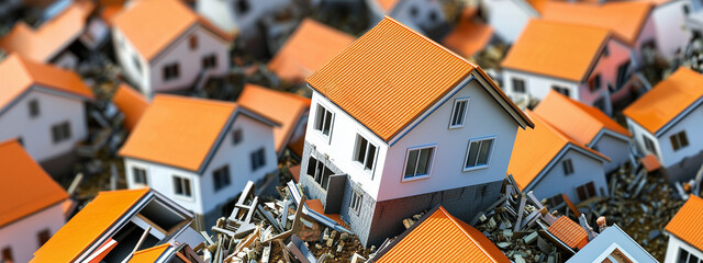 An unsettling sense of the property market's instability and possible crash looms.