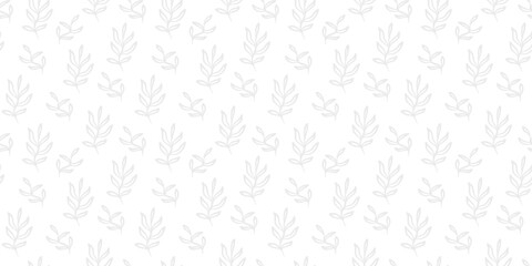 leaves vector pattern background. aesthetic leaf seamless pattern. leaves pattern background. seamless patterns with leaves.