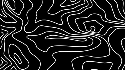 Topographic map background. Topographic contour map background. Contour background. Abstract wavy lines background. Background with topographic contours.	