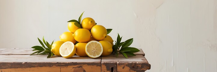 Fruit on surface summer concept. Applicable for fruit juice advertising.