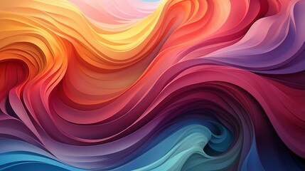 a pattern inspired by the Aurora Borealis.